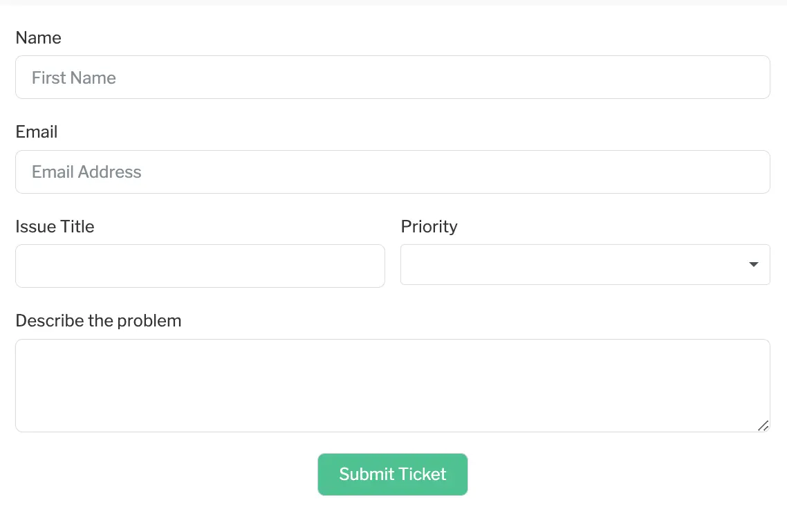 Preview of Fluent Form